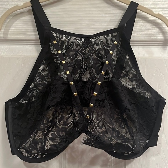Adore Me brand size 42DDD black bralette - Picture 1 of 5